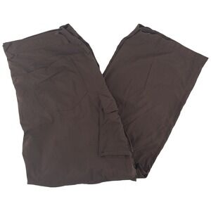 Under Armour‎ Mens 40x32 Ripstop Convertible Cargo Pants Brown Hiking Gorpcore